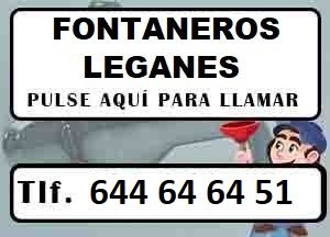 Fontaneros Leganes Madrid Urgentes